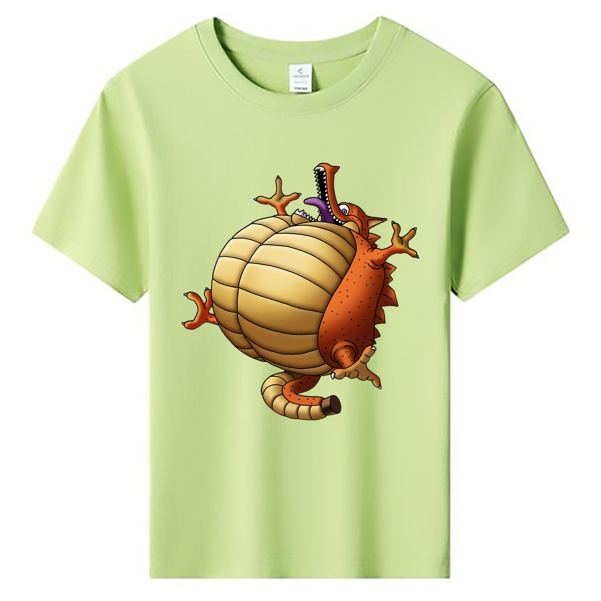 （画像用） ドラゴンクエスト Doragon Kuesuto Dragon Quest 綿100％キッズTシャツ（フロントプリント）